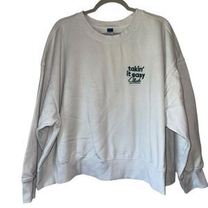 Old Navy Crew Neck Sweatshirt Size 3XL